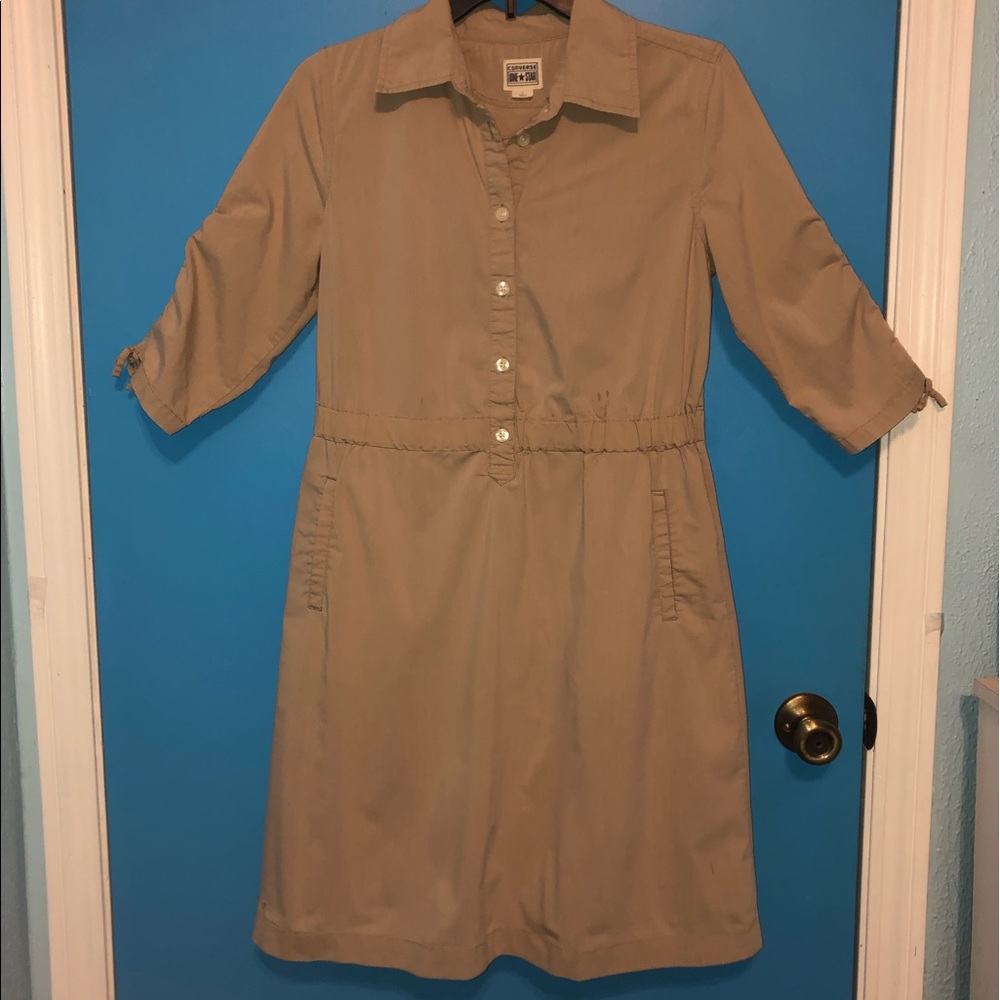 Converse One Star Vintage Style Khaki Dress
